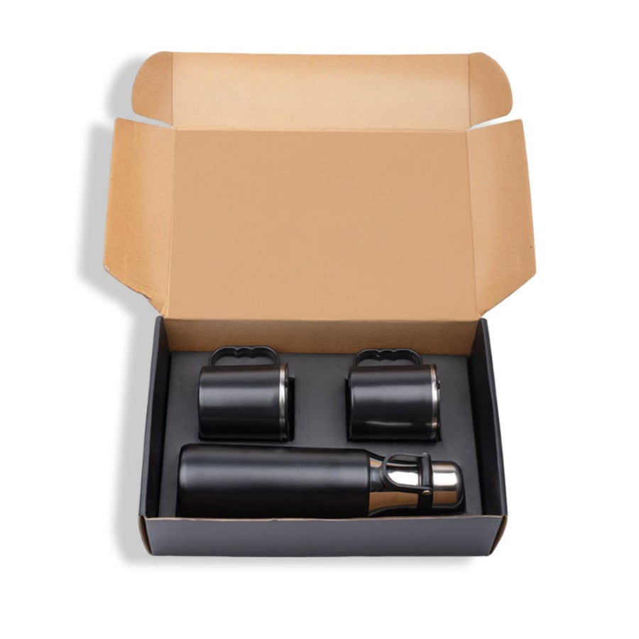 Set Of Vacuum Flask With 2 Stainless Steel Cups In Gift Box - product image 5