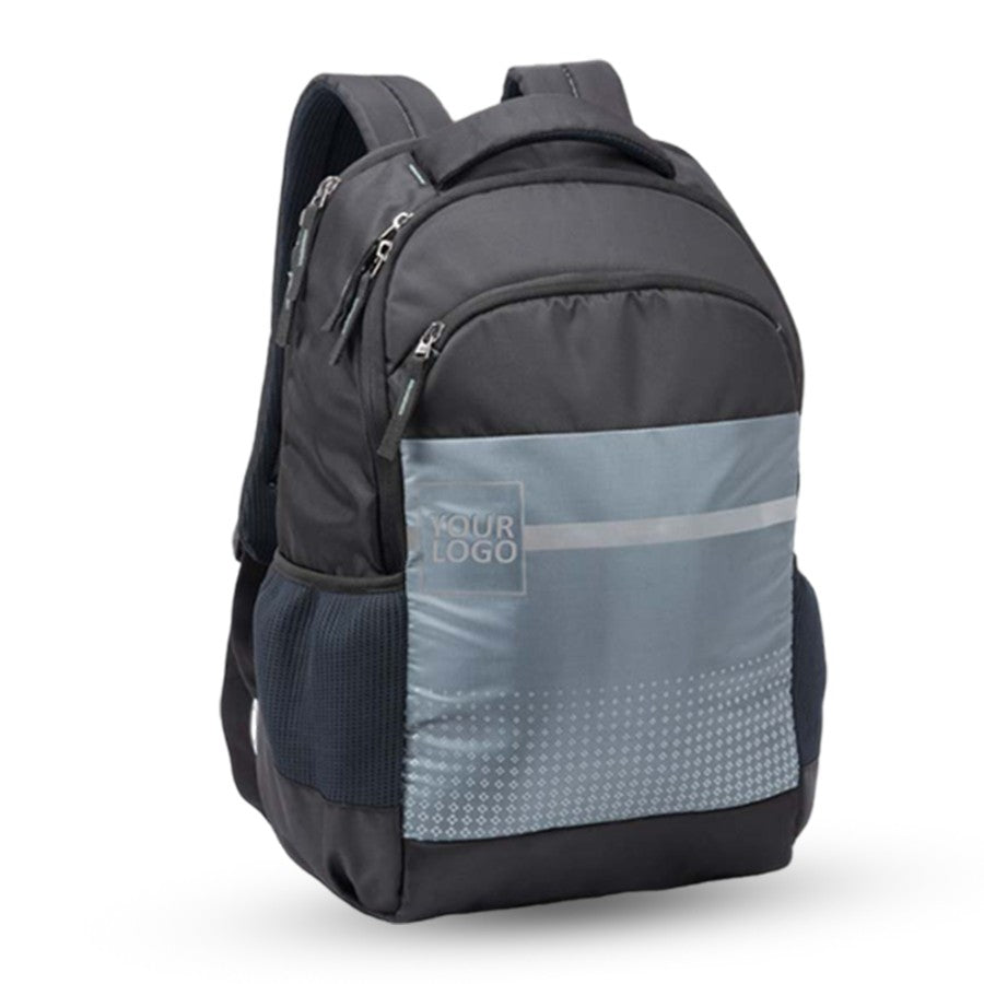 Flow: 3 Pocket Designer Laptop Bag With Double Bottle Pocket And Rain Cover - corporate gift by YuBingo