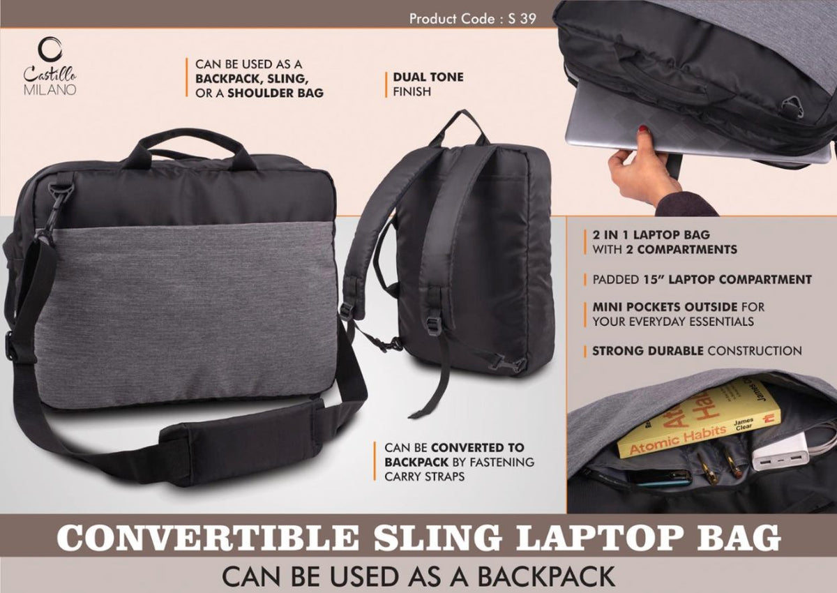 Convertible Sling Laptop Bag - product image 3