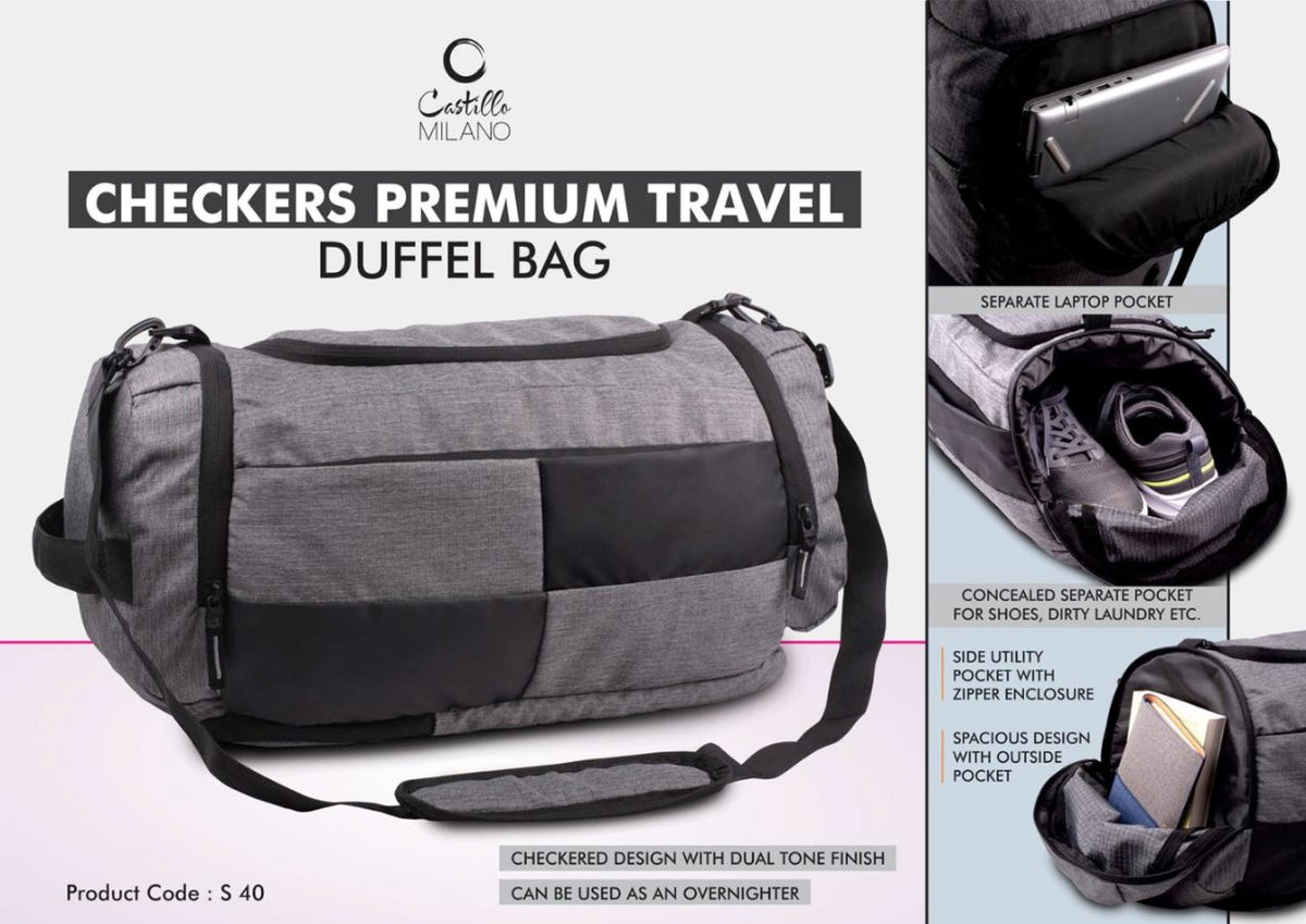 Checkers Premium Travel Duffel Bag - product image 2
