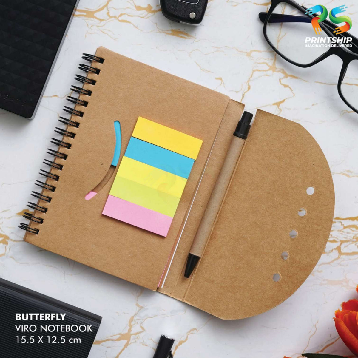 Brown Eco-Friendly Viro Notebook Set - product image 4