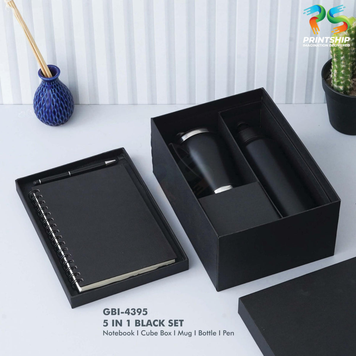 Black Viro Notebook Gift Set - product image 4
