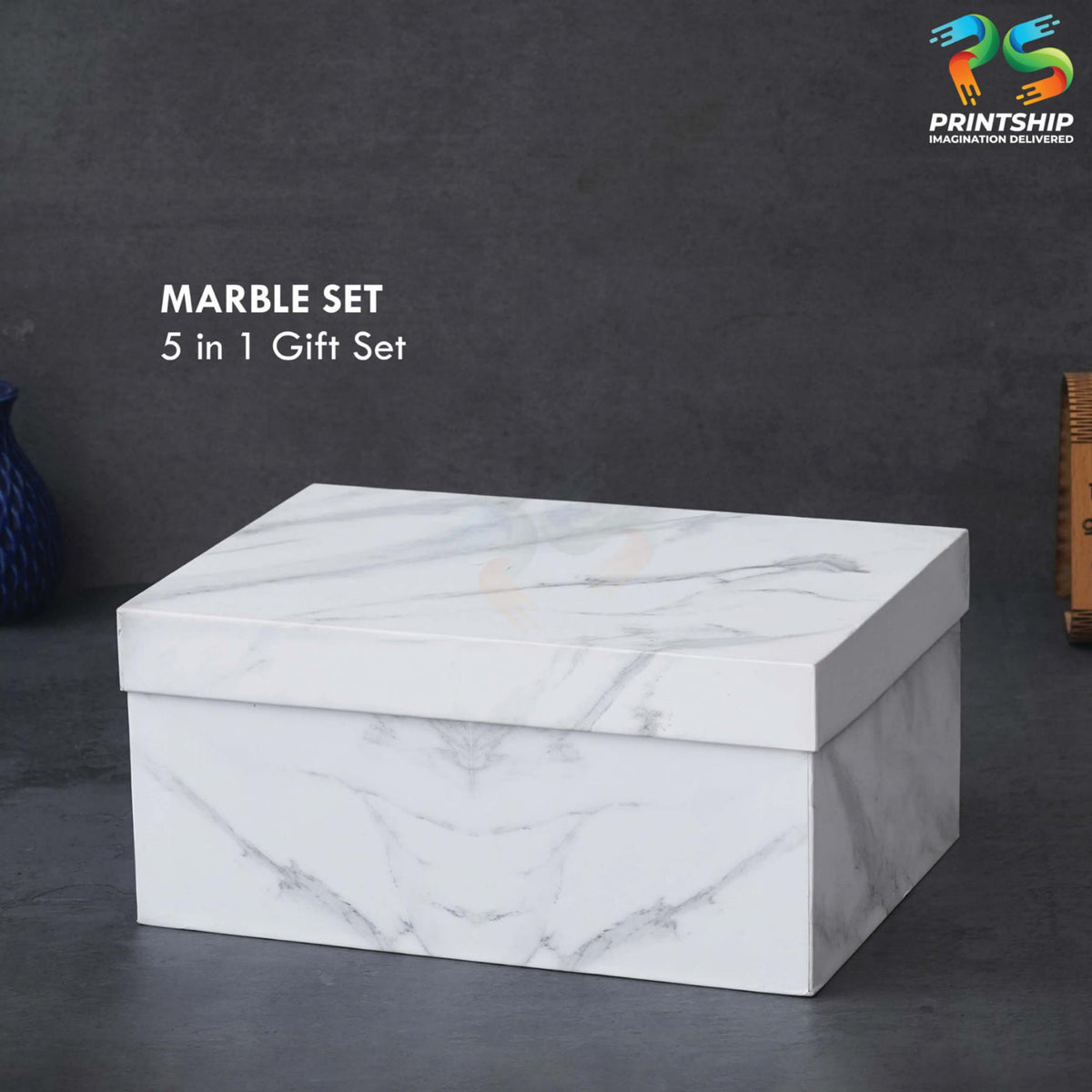 White Marble Finish Gift Set - product image 2