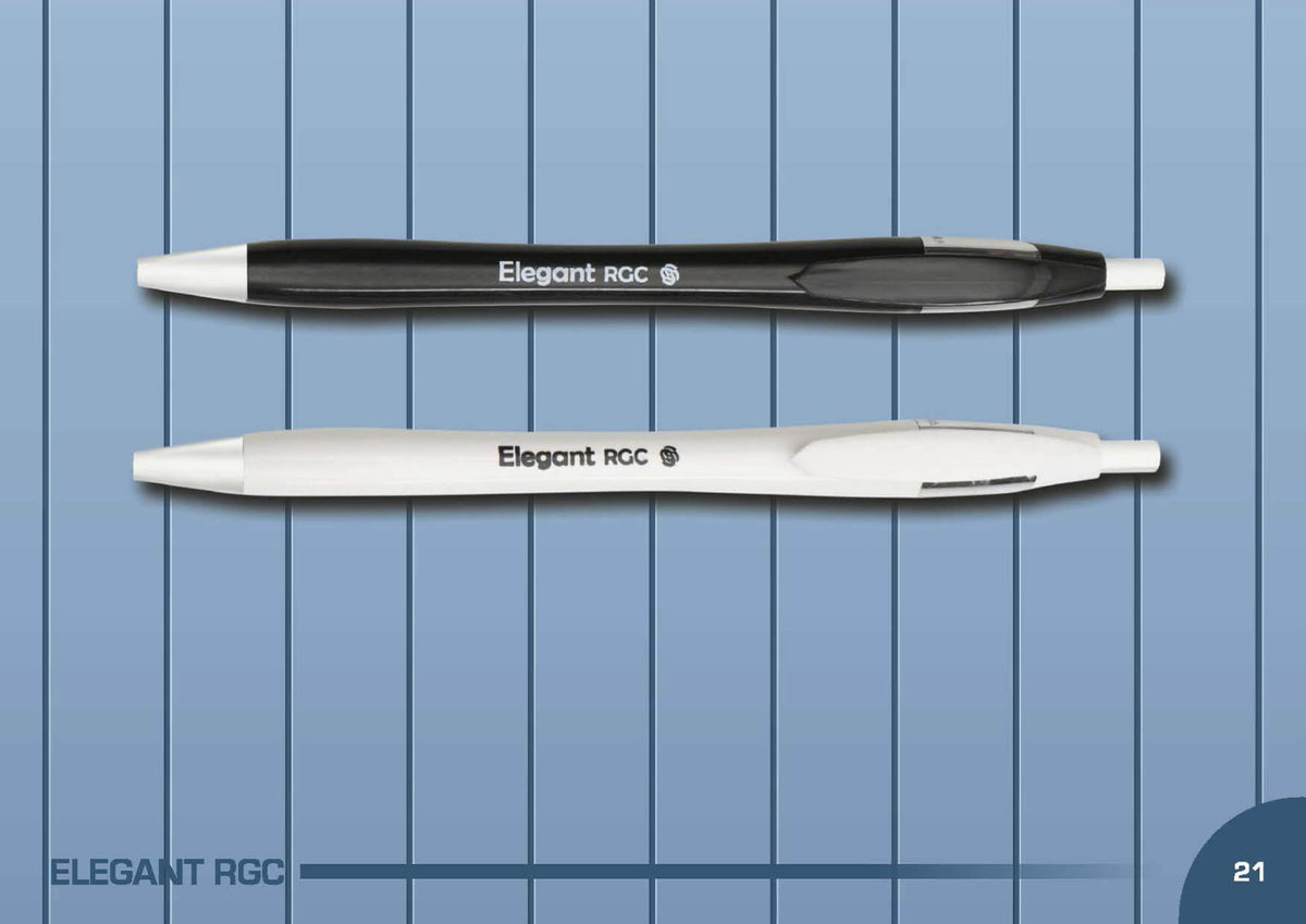 ELEGANTRGC Classic Chrome Plastic Pen - corporate gift by YuBingo
