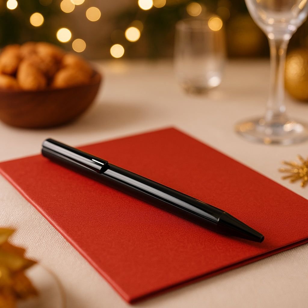 L177 Luster Classy Metal Pen - Black - corporate gift by YuBingo
