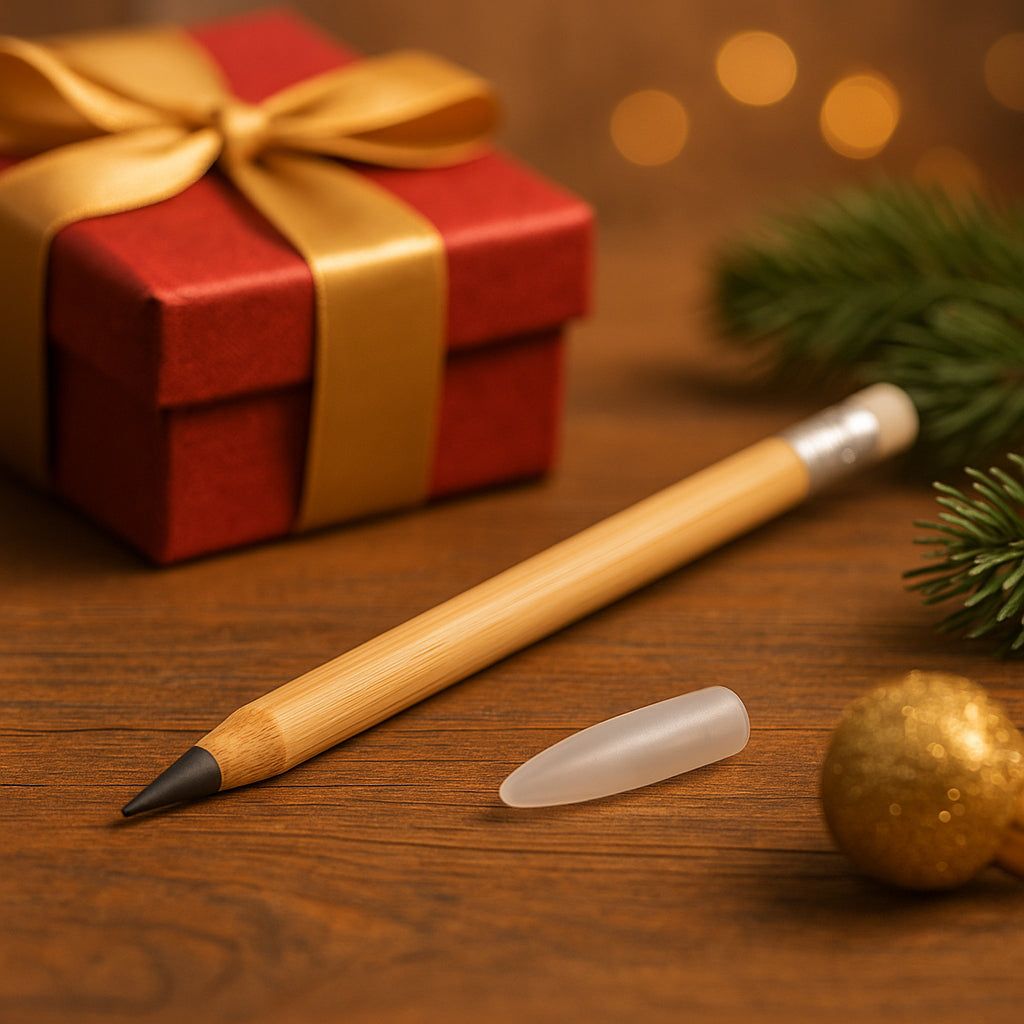 L160 Bamboo Eternal Pencil With Rubber - corporate gift by YuBingo
