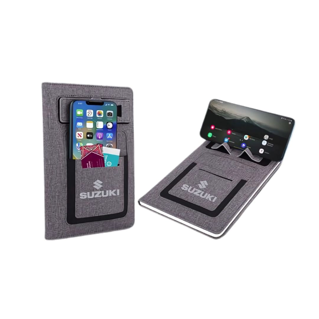 4 In 1 Gray Gift Set: Keychain, Bottle, Pen & Notebook - product image 3