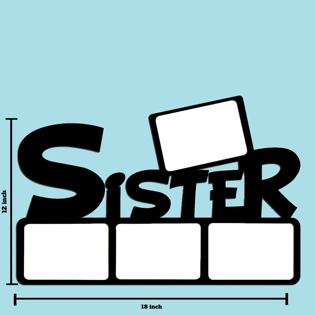 Sisters Love in a Frame: Personalized Photo Frame for Your Precious Memories Together - product image 2