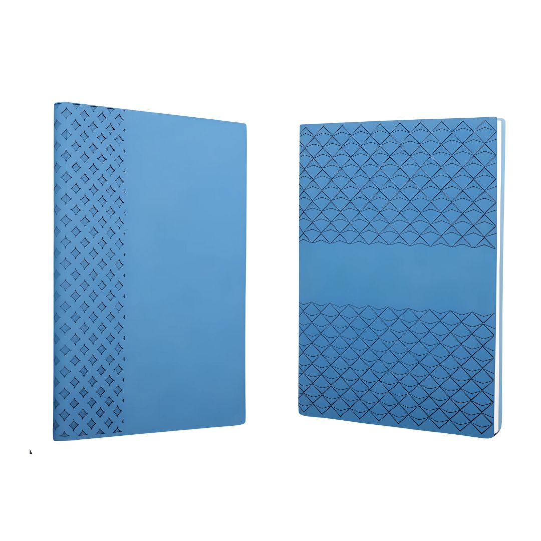 Q127  Blue Notebook Gift Set with Prism Pen - Castillo Milano - corporate gift by YuBingo