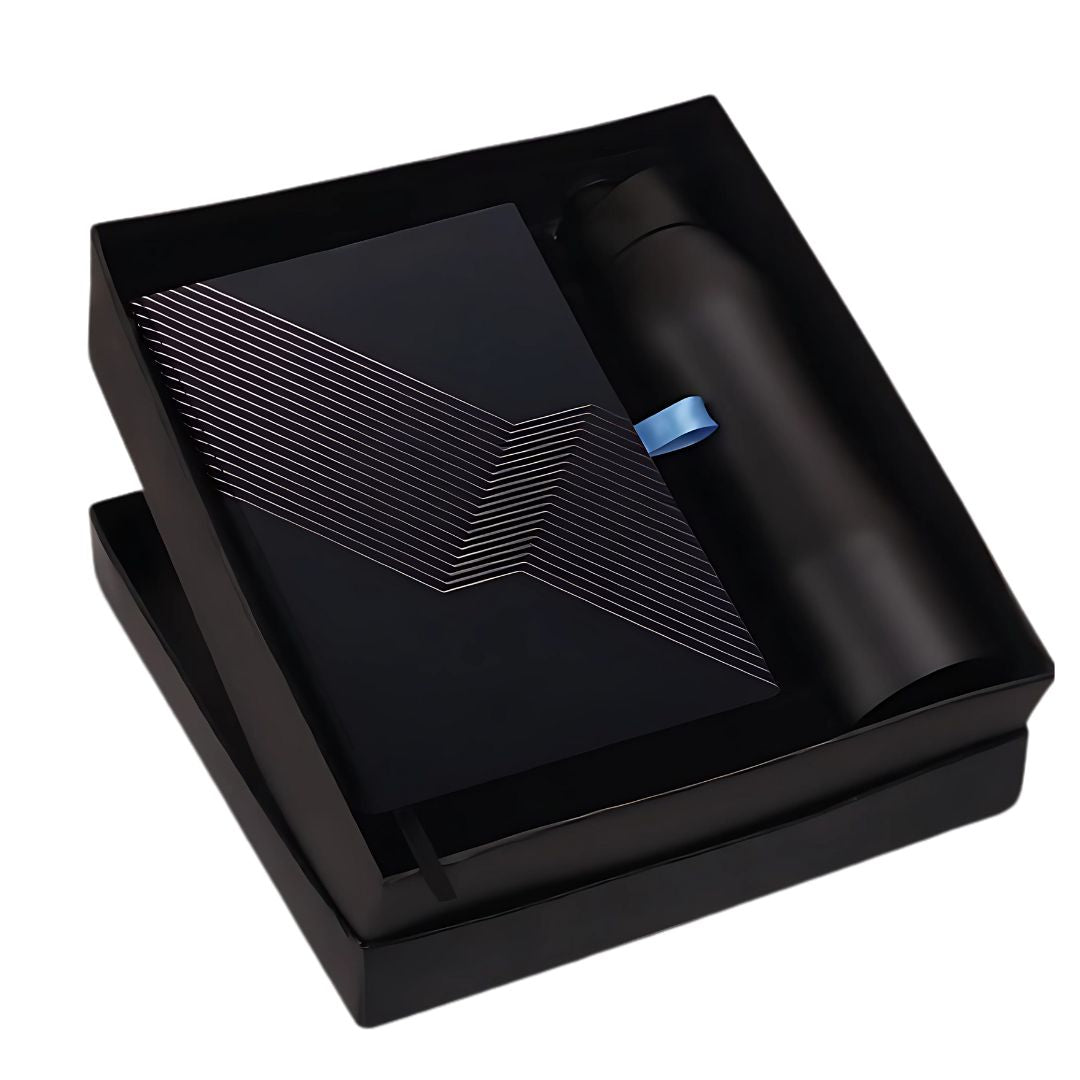 Q151 - Compact 5 Pc Black Gift Set - corporate gift by YuBingo
