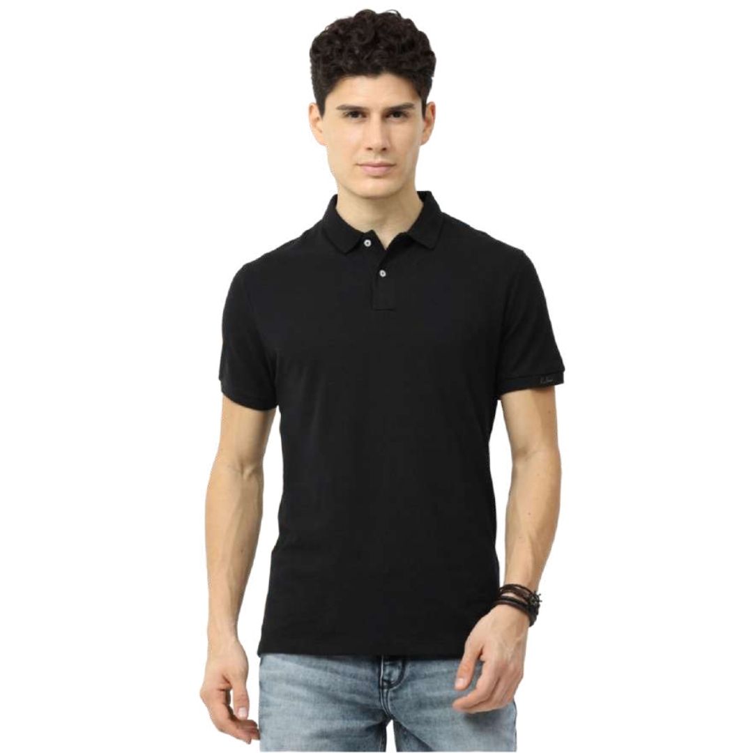 Rare Rabbit Unisex Black Polo Tee - corporate gift by YuBingo