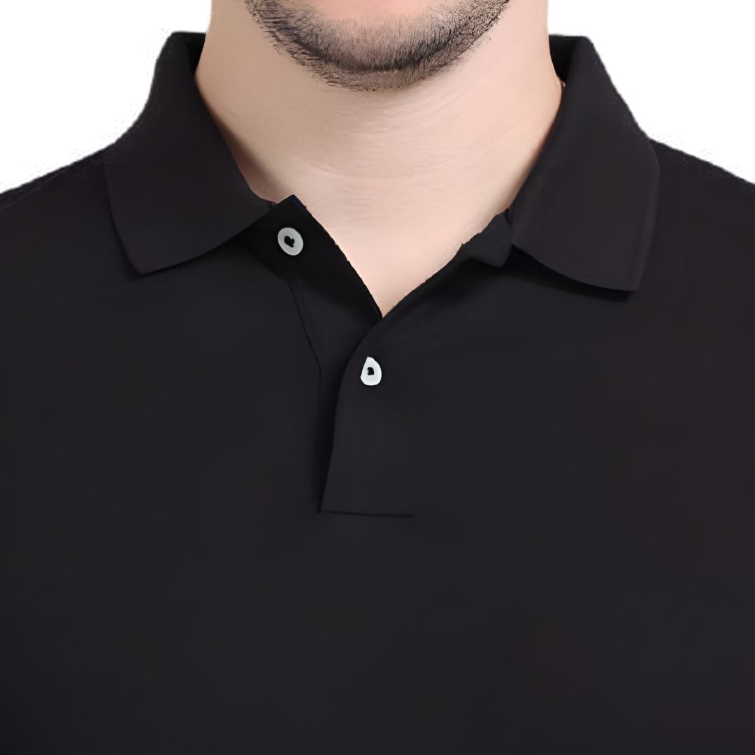 Rare Rabbit Premium Polo - Black (Unisex) - product image 3