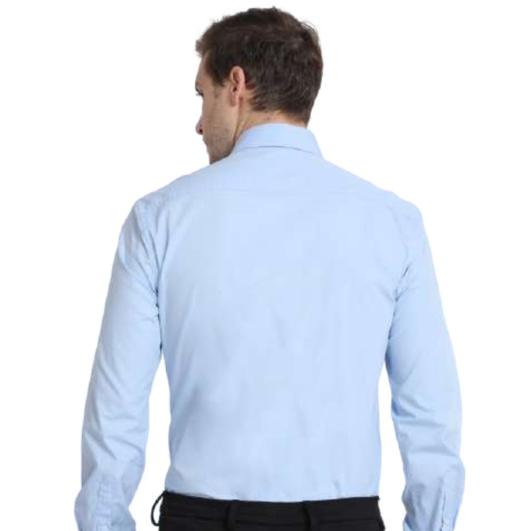 Rare Rabbit Corp Zander Sky Blue Formal Shirt - corporate gift by YuBingo