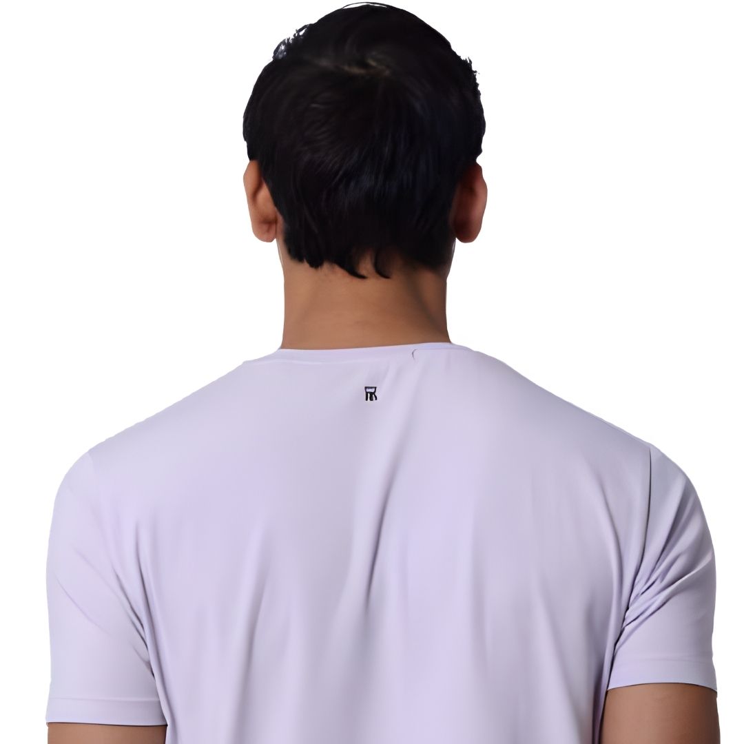 Rare Rabbit Signature Round Neck Unisex Tee - Lavender - product image 2