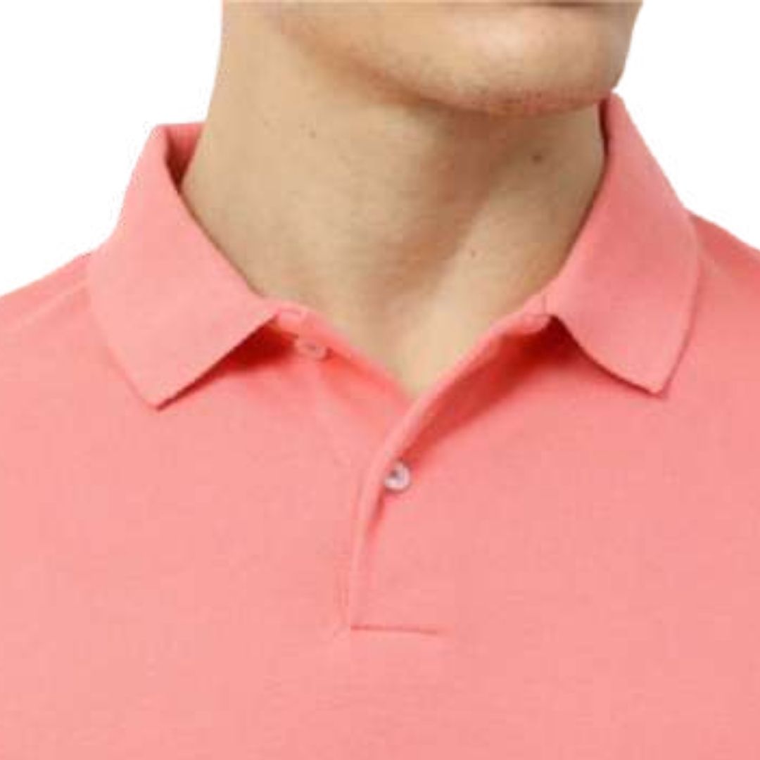 Rare Rabbit Unisex Peach Polo Tee - product image 3