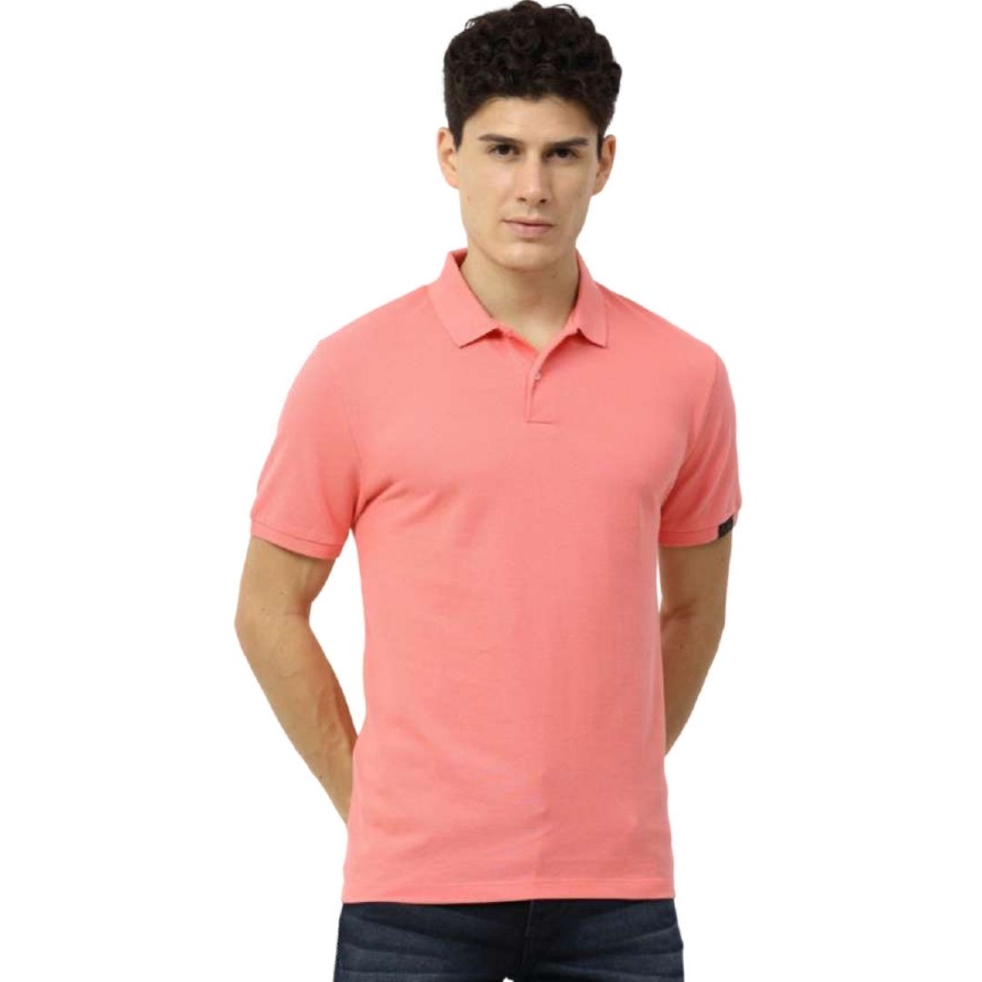 Rare Rabbit Unisex Peach Polo Tee - corporate gift by YuBingo