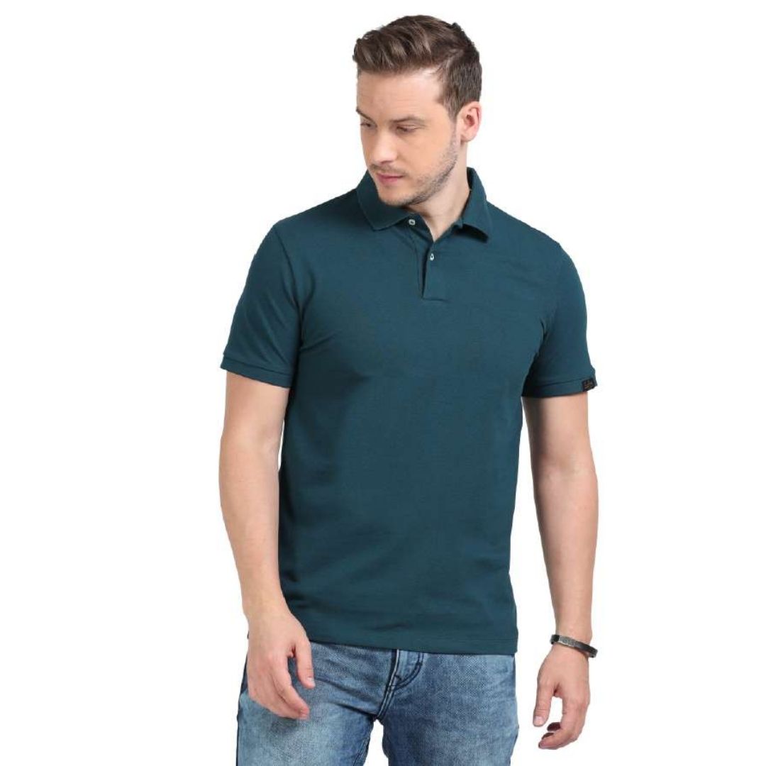 Rare Rabbit Premium Polo - Petrol - corporate gift by YuBingo