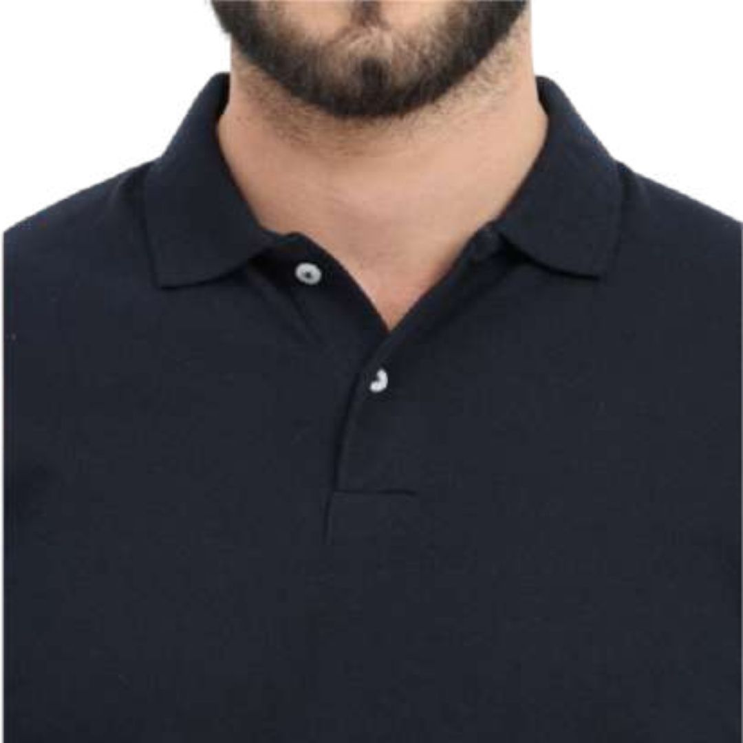 Rare Rabbit Navy Blue Polo Tee - 100% Cotton Unisex Shirt - product image 3