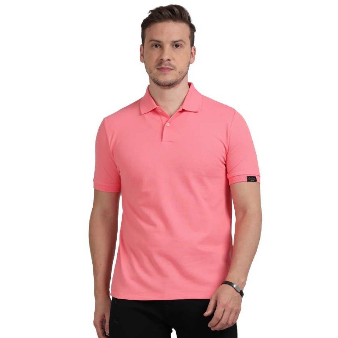 Rare Rabbit Premium Polo - Peach - corporate gift by YuBingo