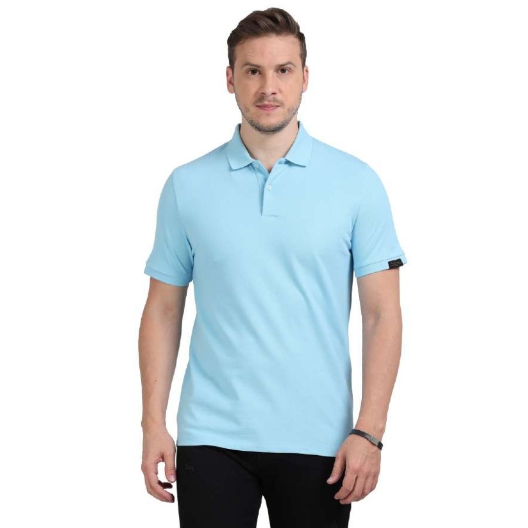 Rare Rabbit Premium Polo - Sky Blue - corporate gift by YuBingo