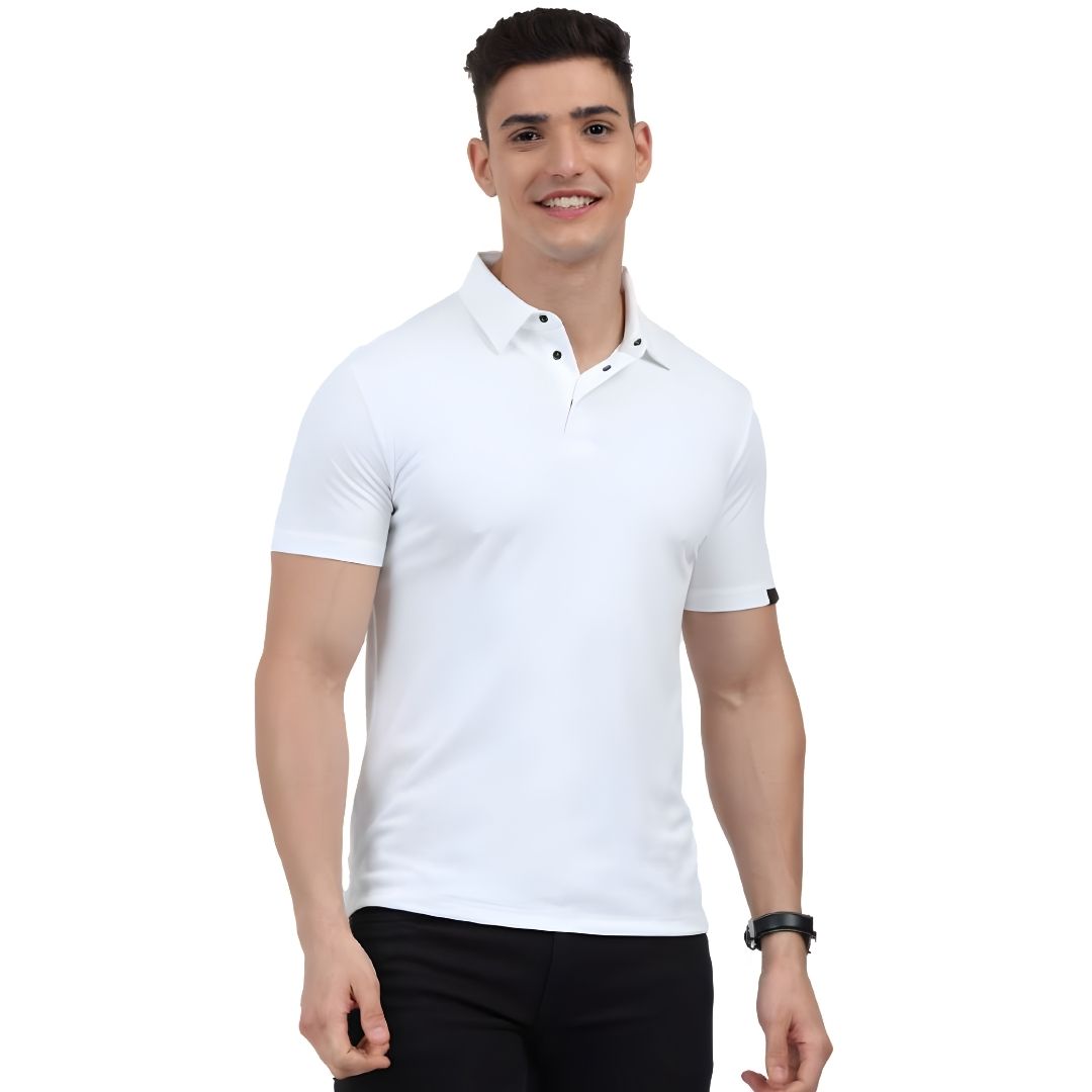 Rare Rabbit Signature Polo - White - corporate gift by YuBingo