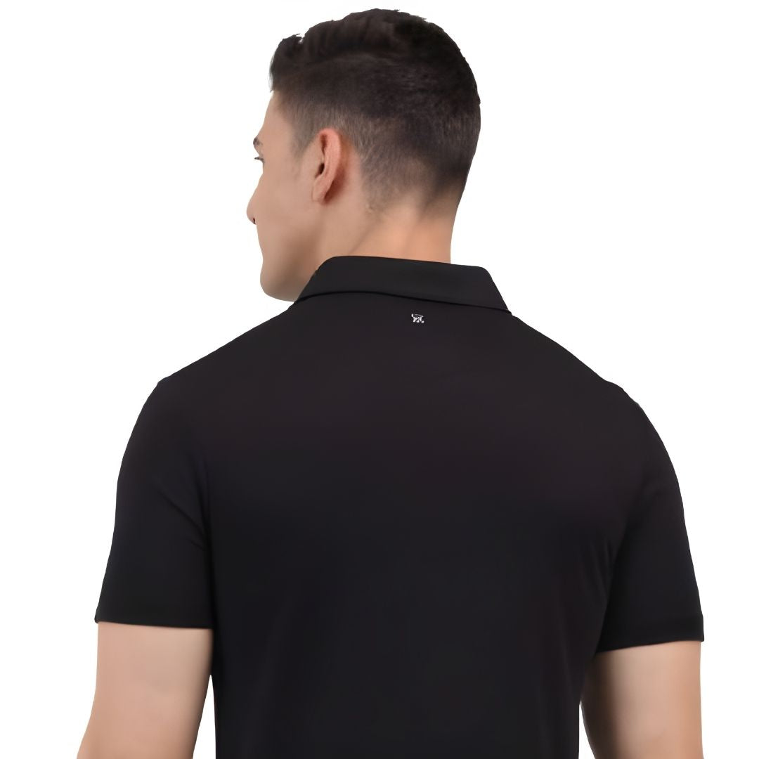 Rare Rabbit Signature Polo - Black - corporate gift by YuBingo