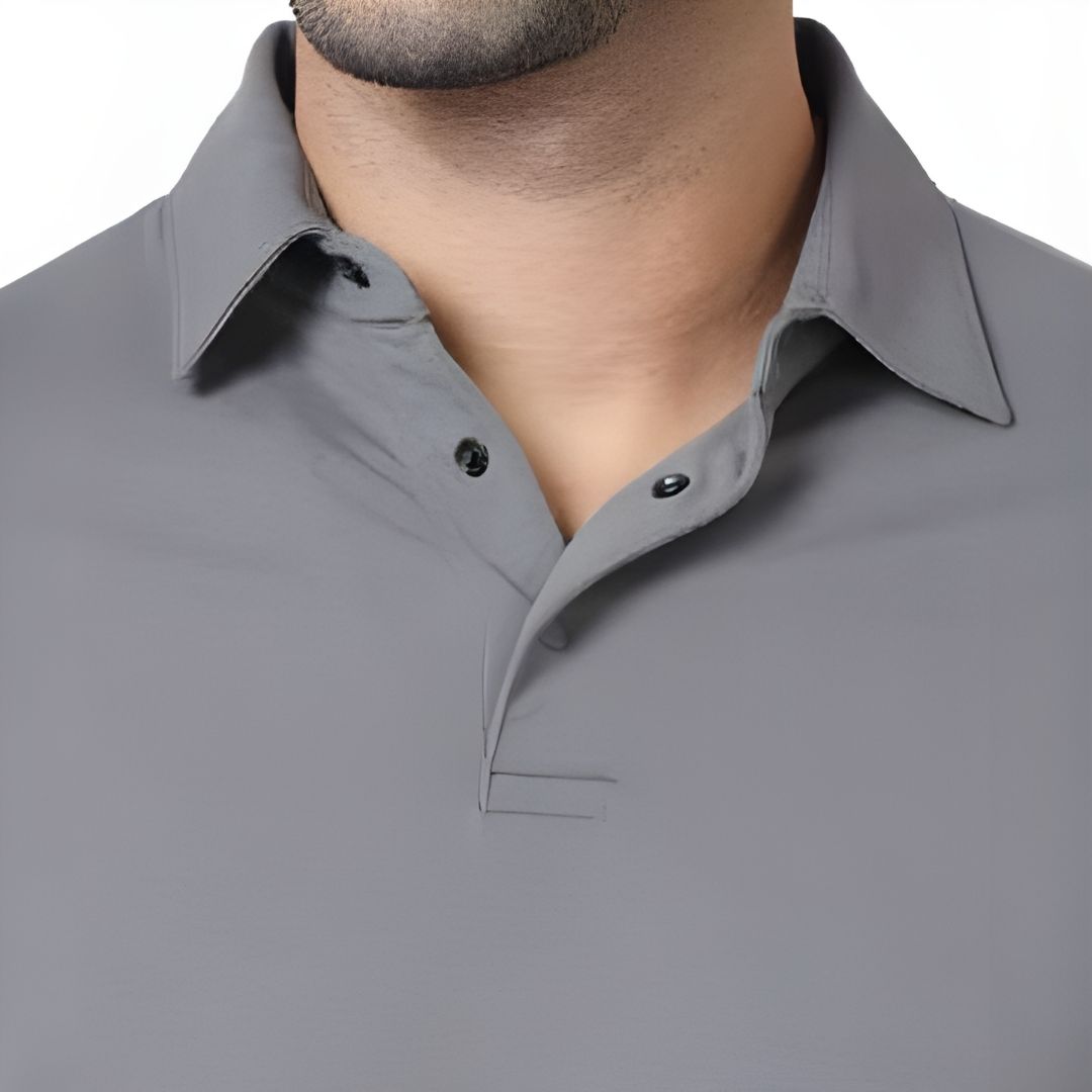 Rare Rabbit Signature Polo - Metallic Grey (Unisex) - product image 3