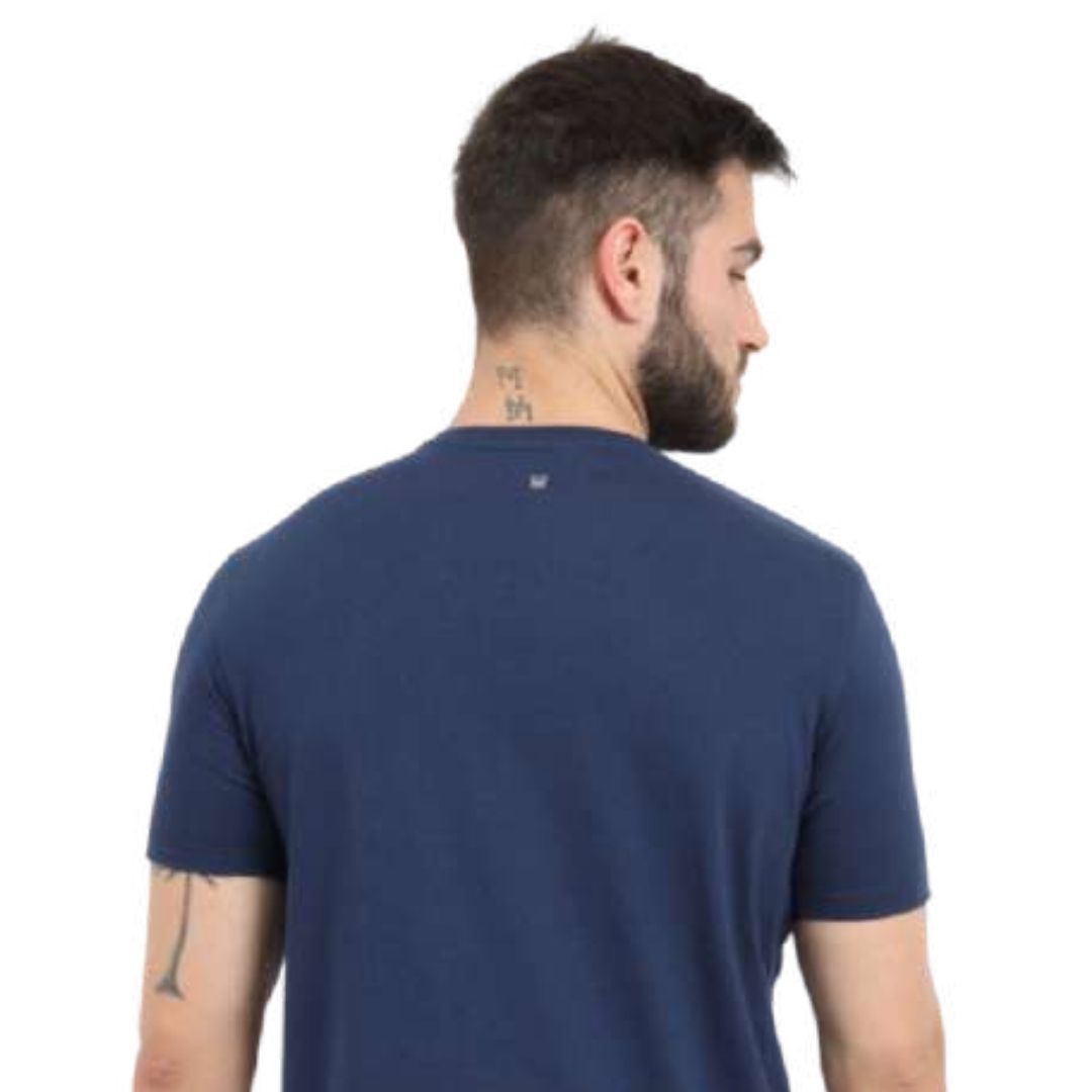 Rare Rabbit Navy Blue Round Neck T-Shirt - corporate gift by YuBingo
