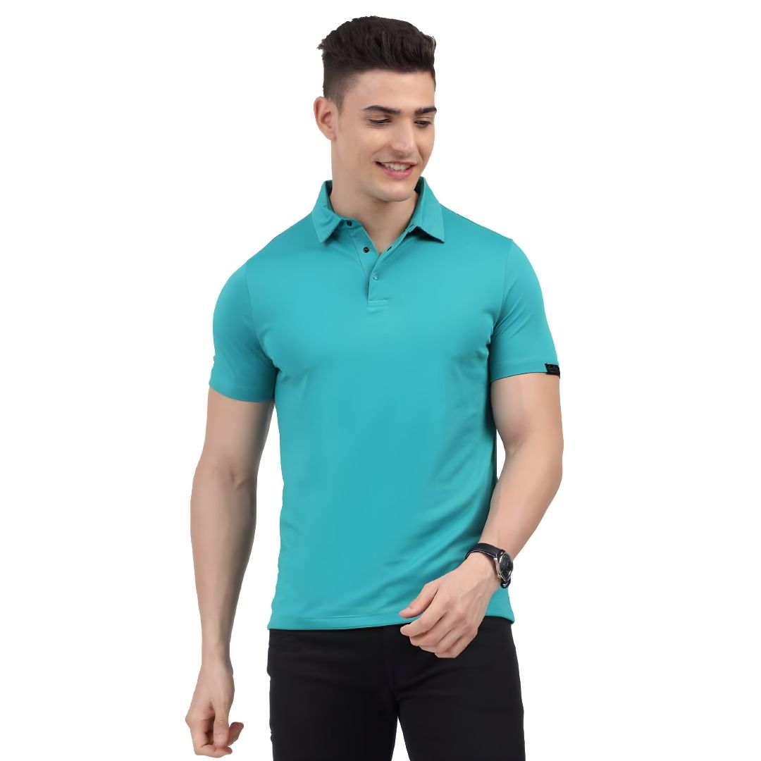 Rare Rabbit Signature Polo - Oral Dusky Green (Unisex) - corporate gift by YuBingo