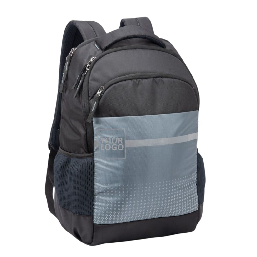 S23 - Flow: 3-Pocket Designer Laptop Bag with Rain Cover (15") - corporate gift by YuBingo