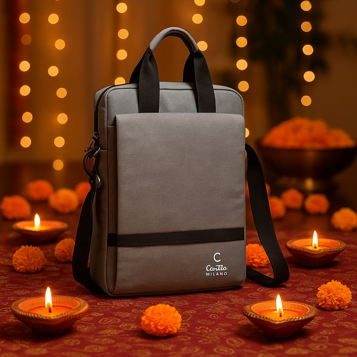 S24 - Flappy: Stylish Sling Bag | Convertible to Backpack | Laptop Compartment - corporate gift by YuBingo