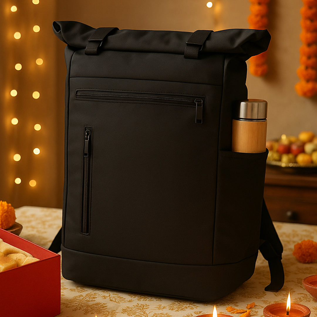 S51 - Wanderer Backpack Bag with Top Belts - corporate gift by YuBingo