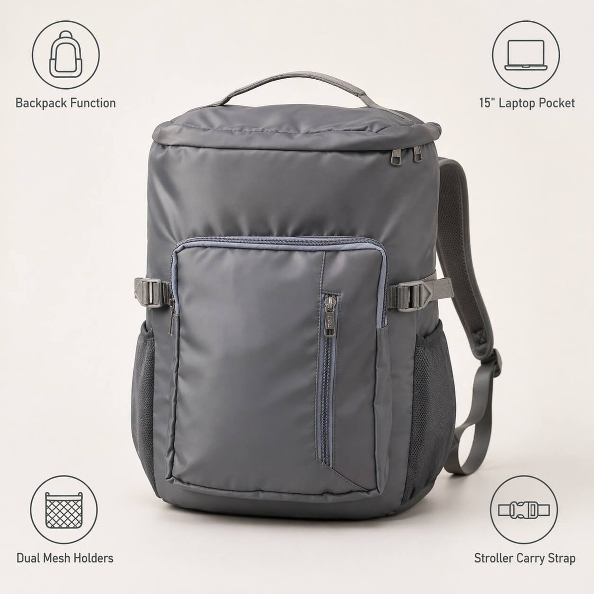 Weekender: Dual function Large Duffel Bag with Backpack function - Premium Corporate Gift | S71 - corporate gift by YuBingo
