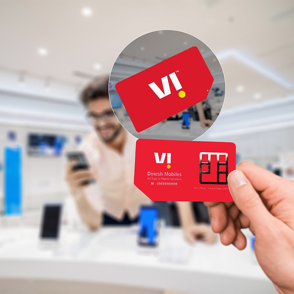 Premium Die Cut Visiting Card - Shape 20 - corporate gift by YuBingo