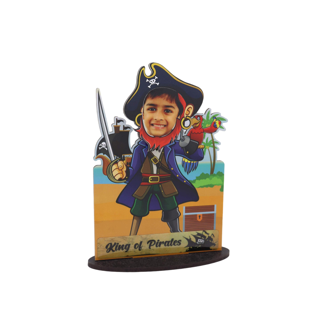 Pirate - Fun Cut Out with Shaking Head - corporate gift by YuBingo