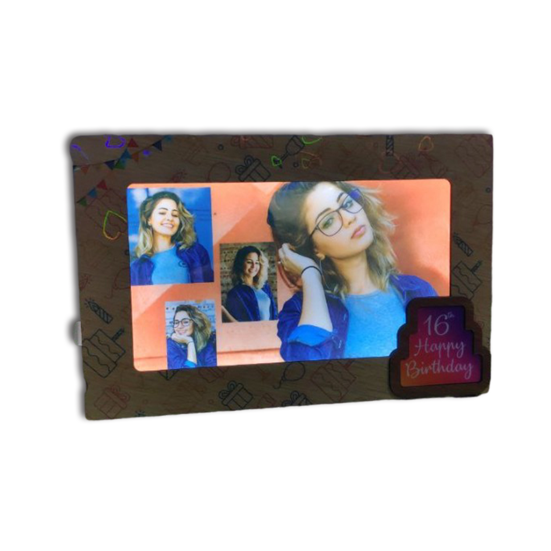 LED Magic Mirror - Cake - corporate gift by YuBingo