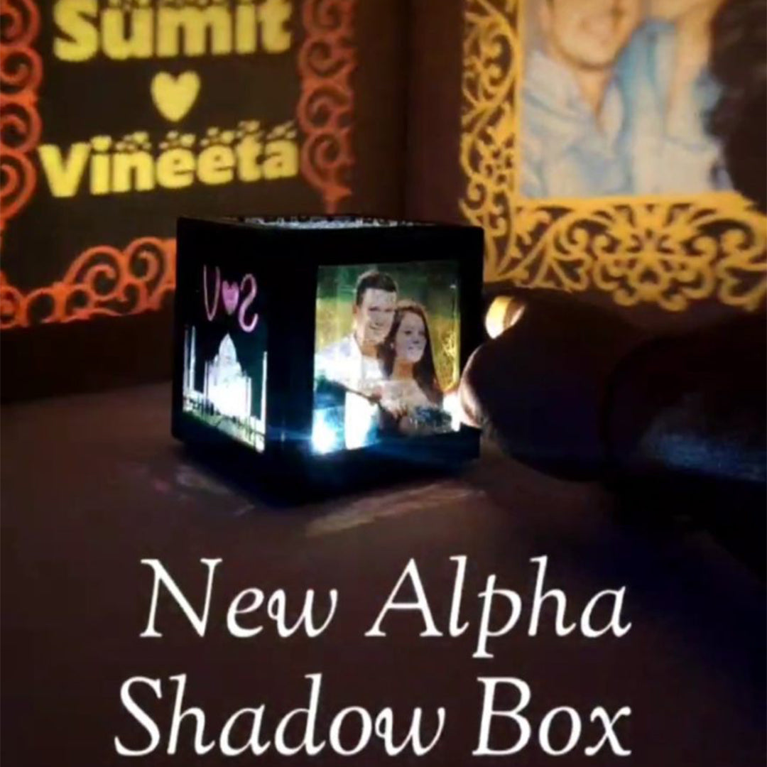 Alpha Shadow Box - corporate gift by YuBingo