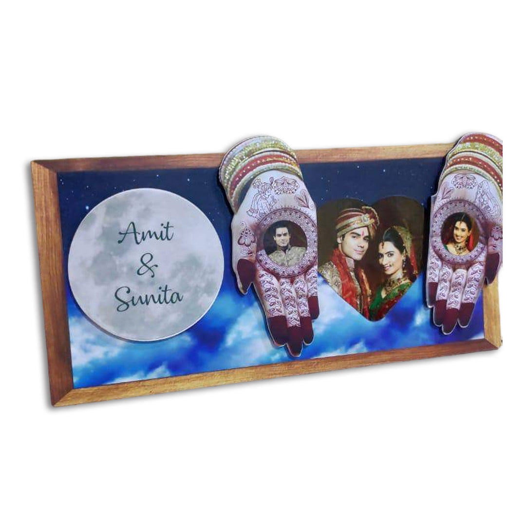 Mehendi Design Magnetic Frame - corporate gift by YuBingo