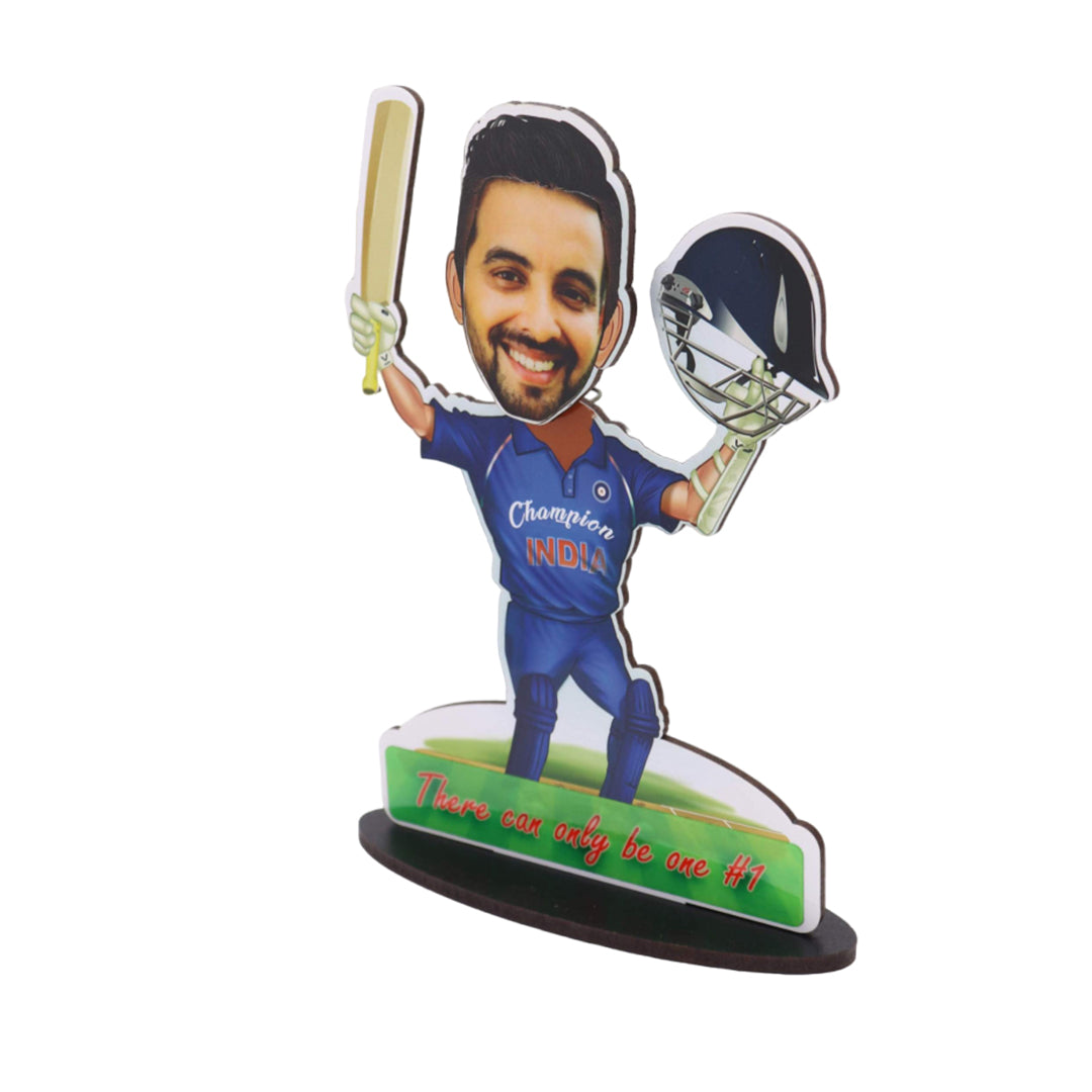 Cricketor Fun Cut-Out with Shaking Head - corporate gift by YuBingo