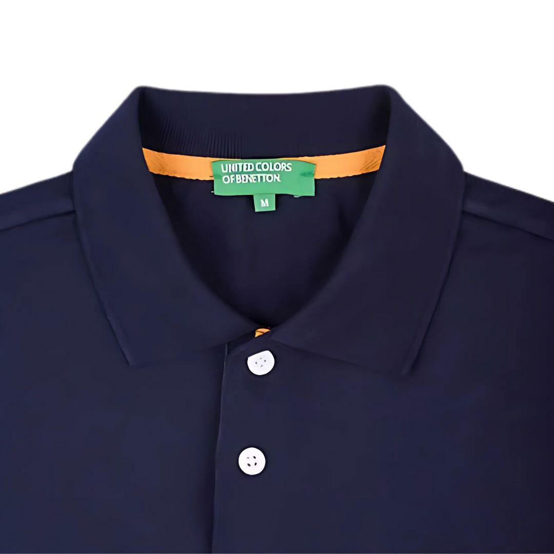 UCB Navy Blue Polo T-Shirt for Men (Cotton-Poly Blend) - product image 3