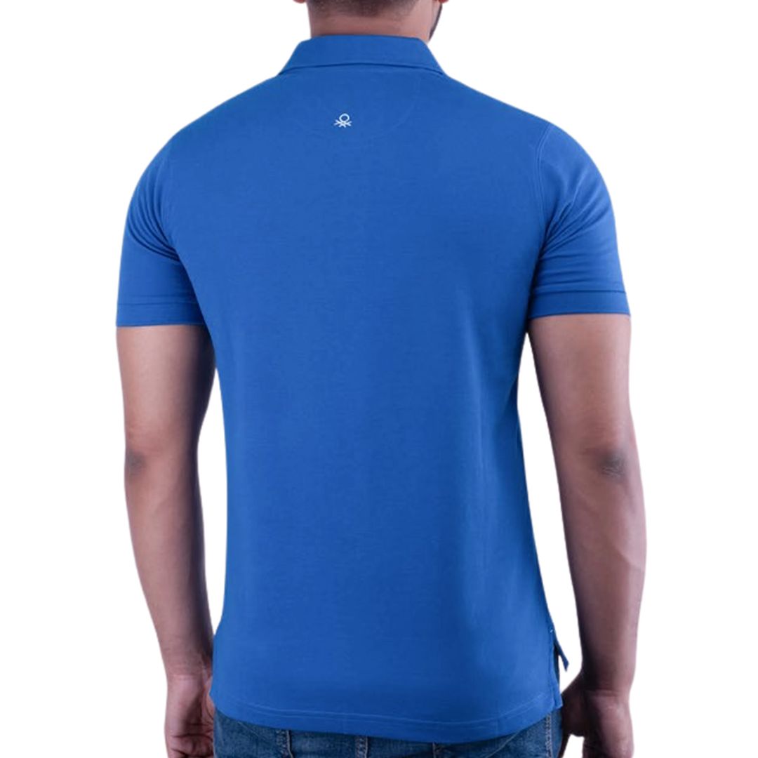 Benetton UCB Polo T-Shirt - Royal Blue (Men) - product image 2