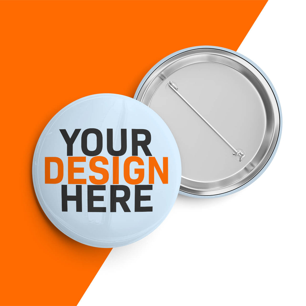 Unleash Your Creativity: Design Your Own Custom Button Badge - corporate gift by YuBingo