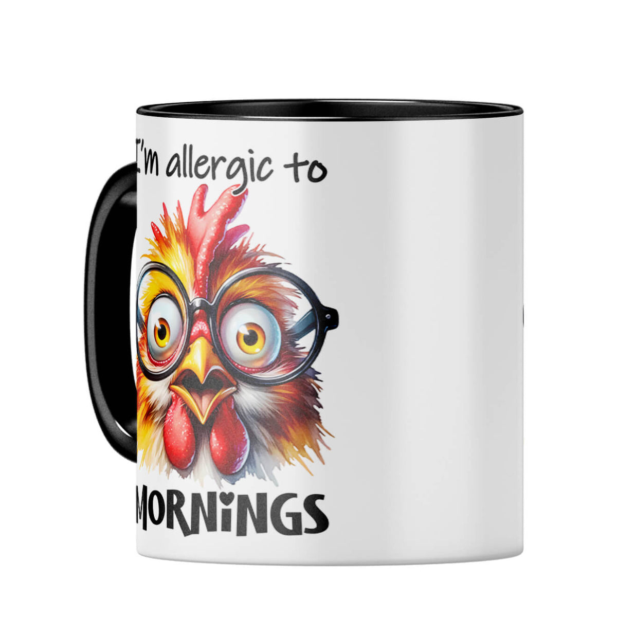 Allergic to Mornings Coffee Mug - product image 2
