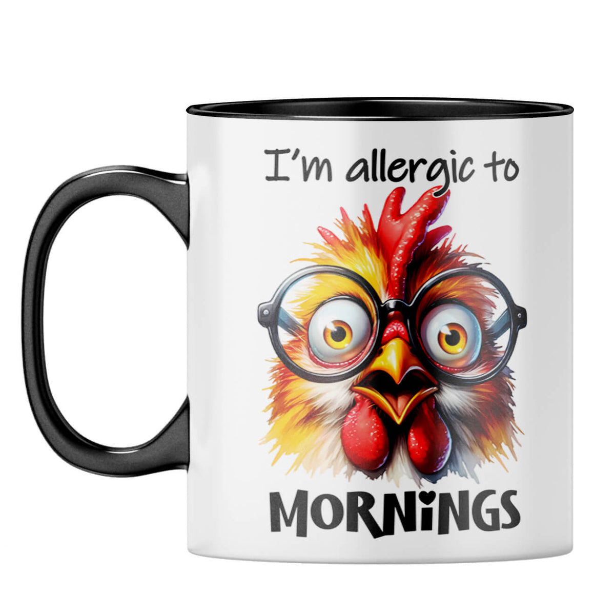 Allergic to Mornings Coffee Mug - product image 5