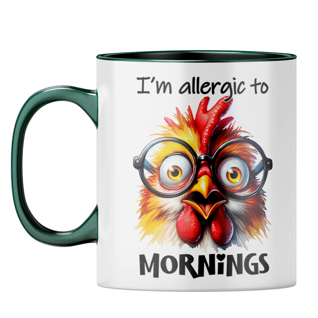 Allergic to Mornings Coffee Mug - product image 7