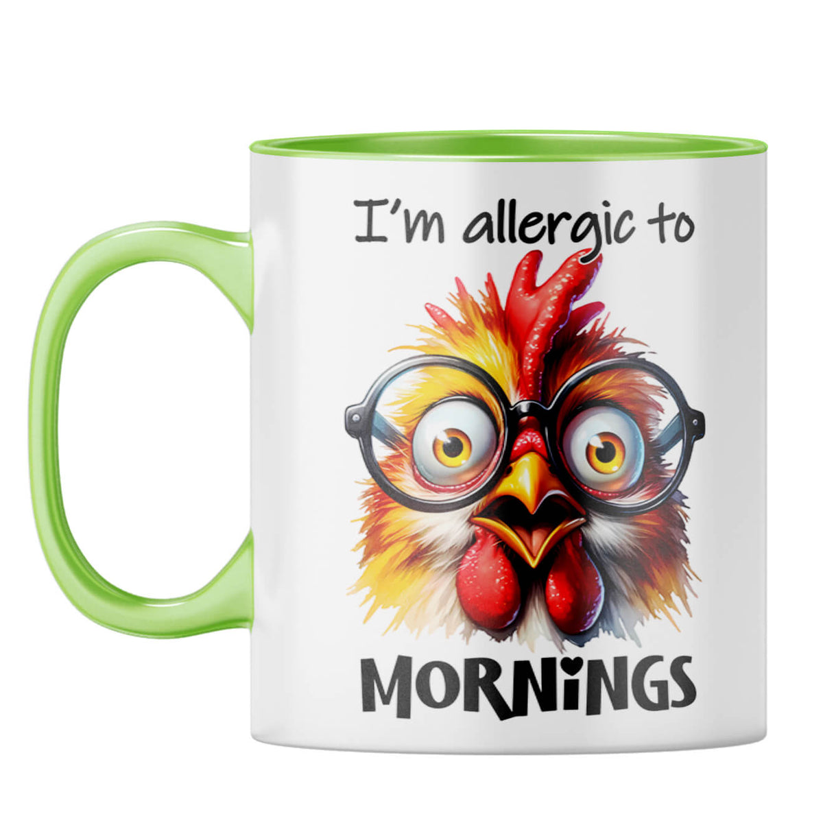 Allergic to Mornings Coffee Mug - product image 9