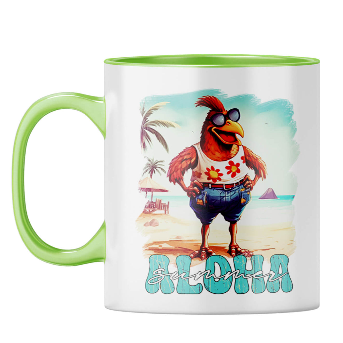 Aloha Summer Coffee Mug - corporate gift by YuBingo