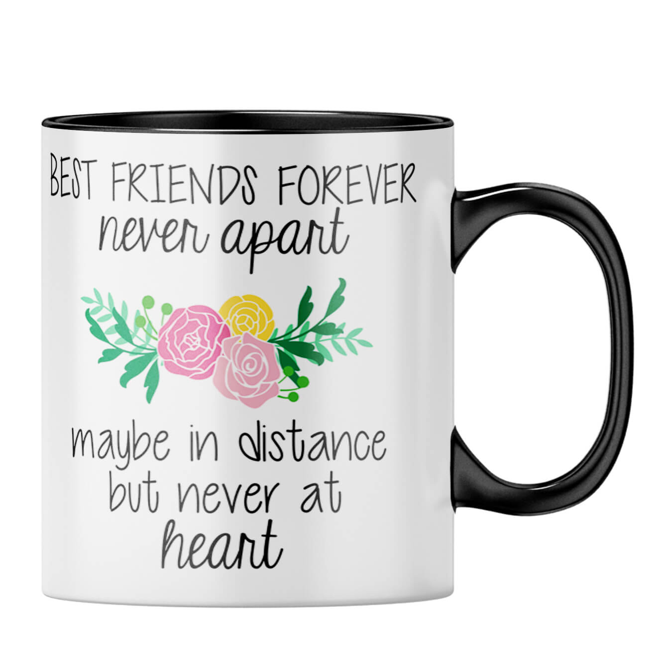 BFF Never Apart Coffee Mug - corporate gift by YuBingo