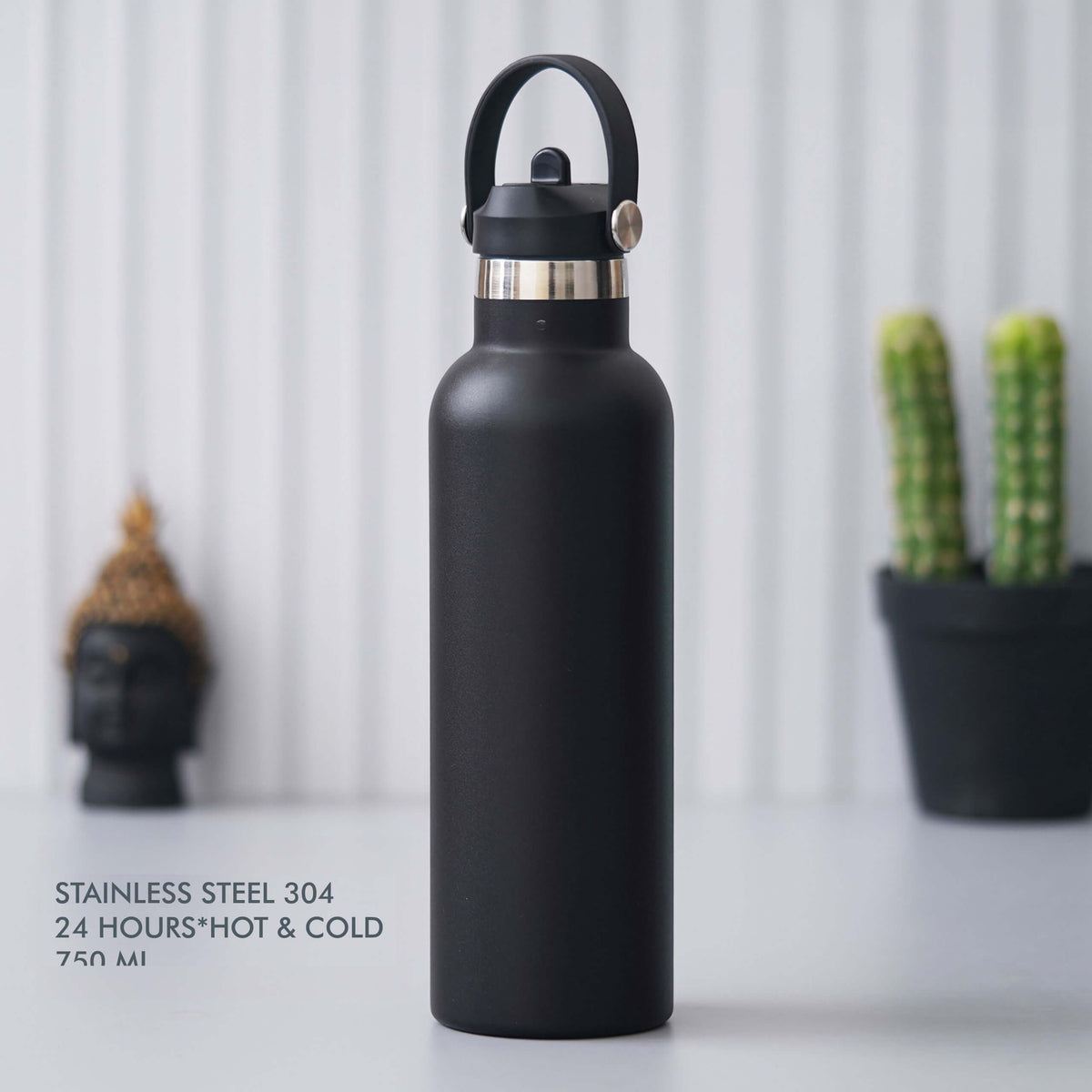 Black Stainless Steel Bottle - 750 ML - product image 2