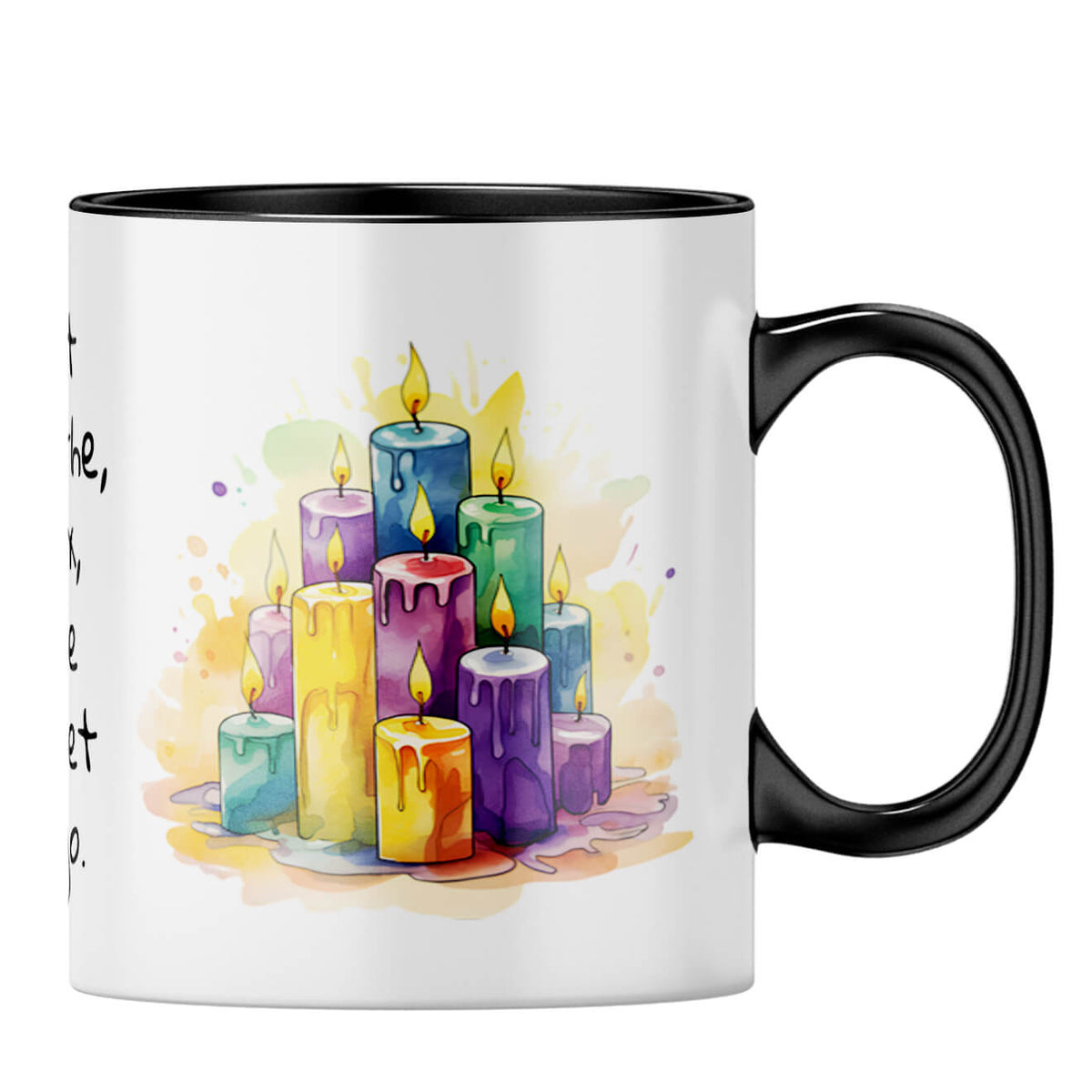 Breathe Smile and Let Go Coffee Mug - product image 3
